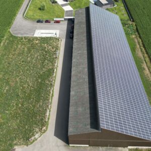 Inspection de panneau solaire par drone en Alsace