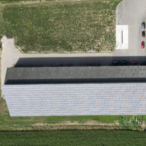 Inspection de panneau solaire par drone en Alsace