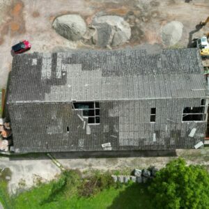Inspection de toiture par drone en Alsace