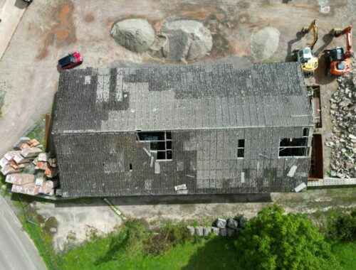 Inspection de toiture par drone en Alsace